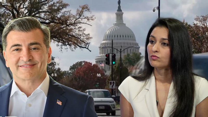 Republican Casey Askar and Democrat Pia Dandiya face off in a battle for District 22's...