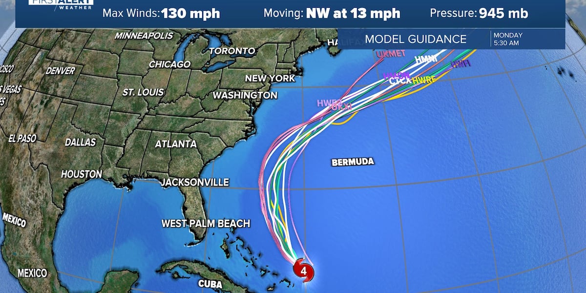 TROPICS: Category 4 Hurricane Erin moves northwest near Turks and Caicos