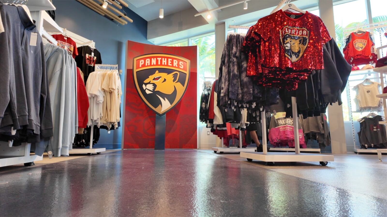 Panthers fans flock to IcePlex team shop to buy merchandise as team ...