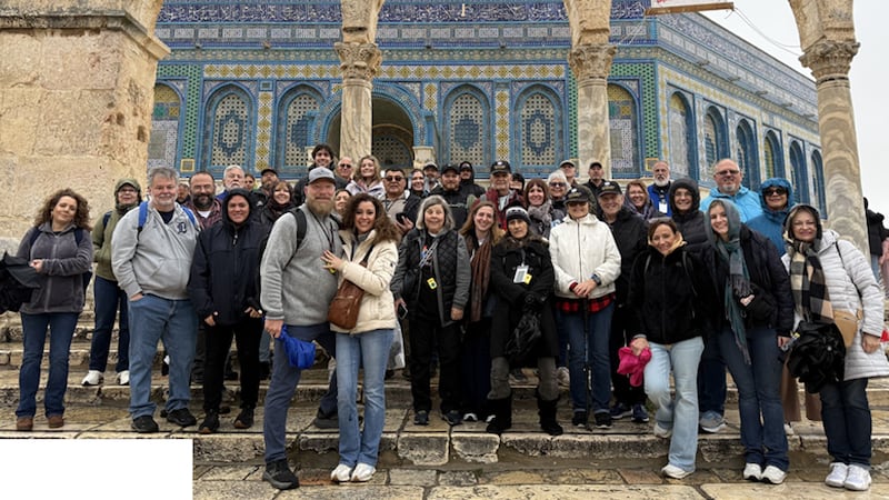 40 Summerville church members are stranded in Jerusalem amid escalating conflict.