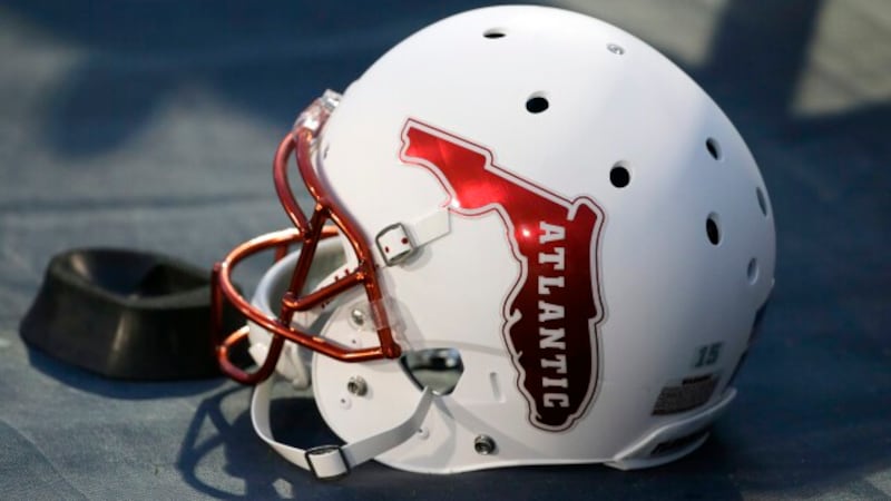 fau football helmet Florida Atlantic Owls Speed Mini FAU Smoke Unis UNISWAG