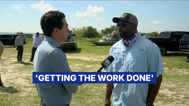 WPTV's Michael Hoffman speaks with gubernatorial candidate Byron Donalds on Lake Okeechobee...
