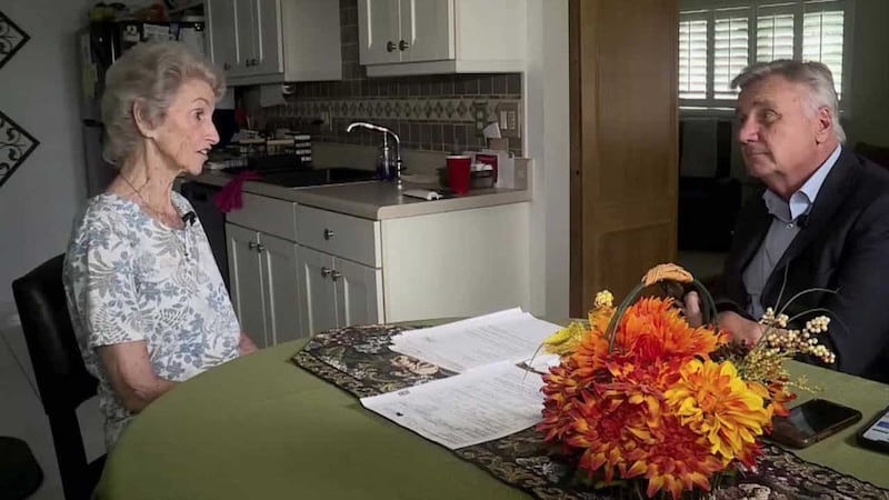 Doris Fiorenza of Delray Beach speaks to WPTV consumer reporter Matt Sczesny about her...