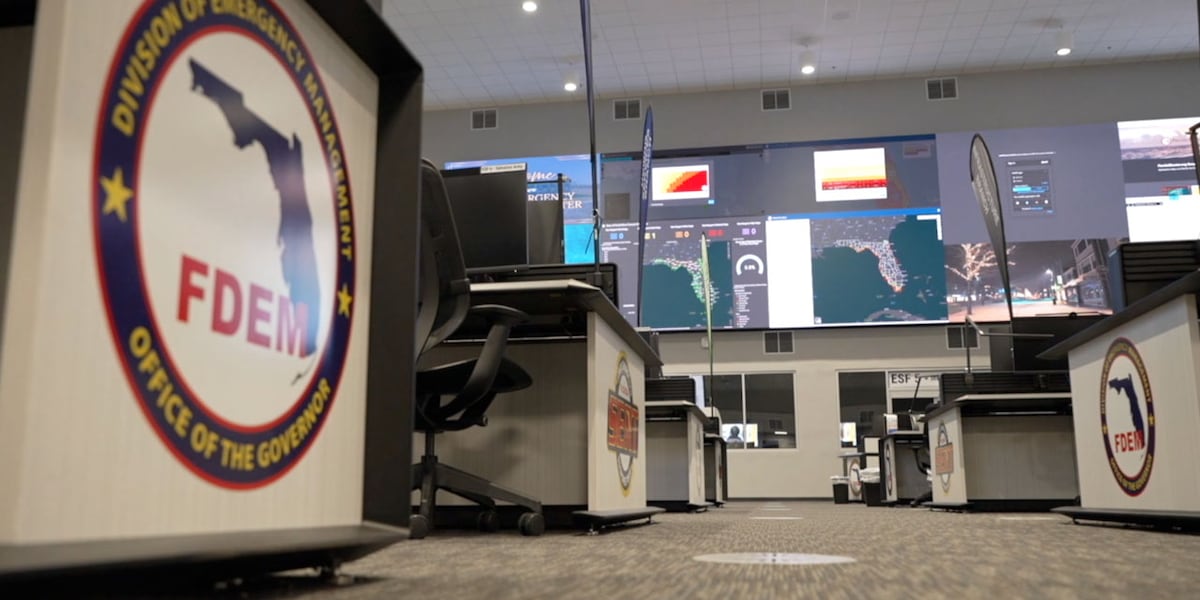 Command Moden Operations Florida's new disaster command center built to withstand 200 mph winds