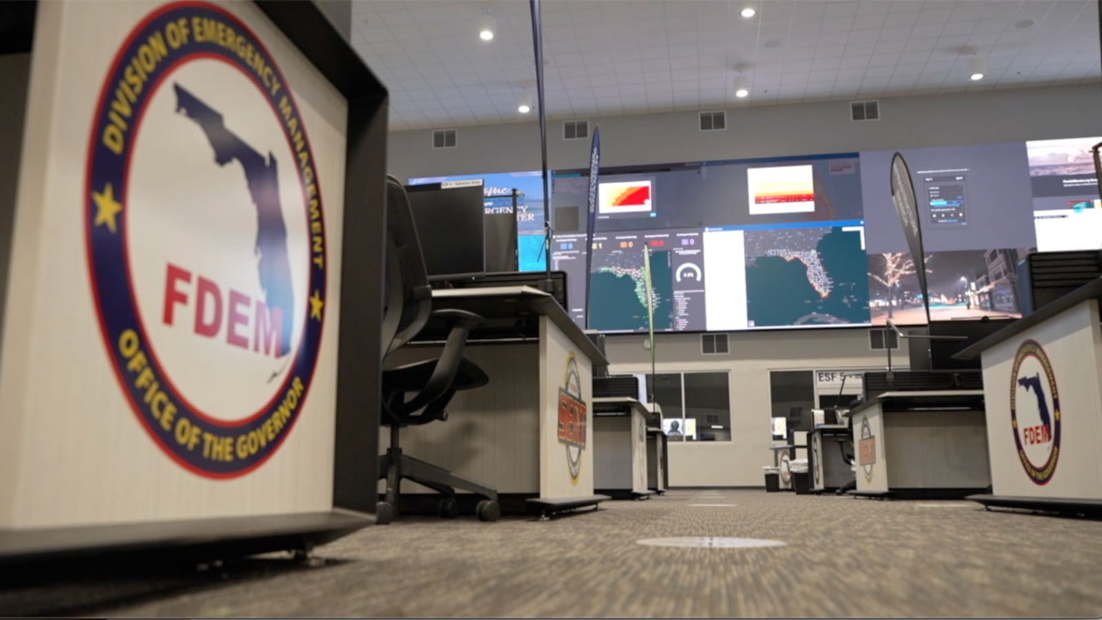 Command Moden Operations Florida's new disaster command center built to withstand 200 mph winds