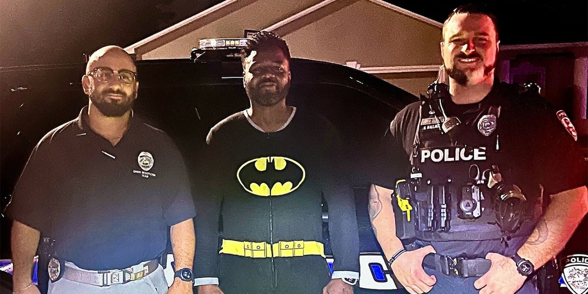 Holy Home Arrest! Florida man in Batman pajamas nabs burglary suspect